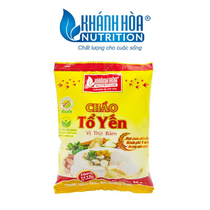 [HCM]Cháo tổ yến vị thịt bằm Khánh Hòa Nutrition