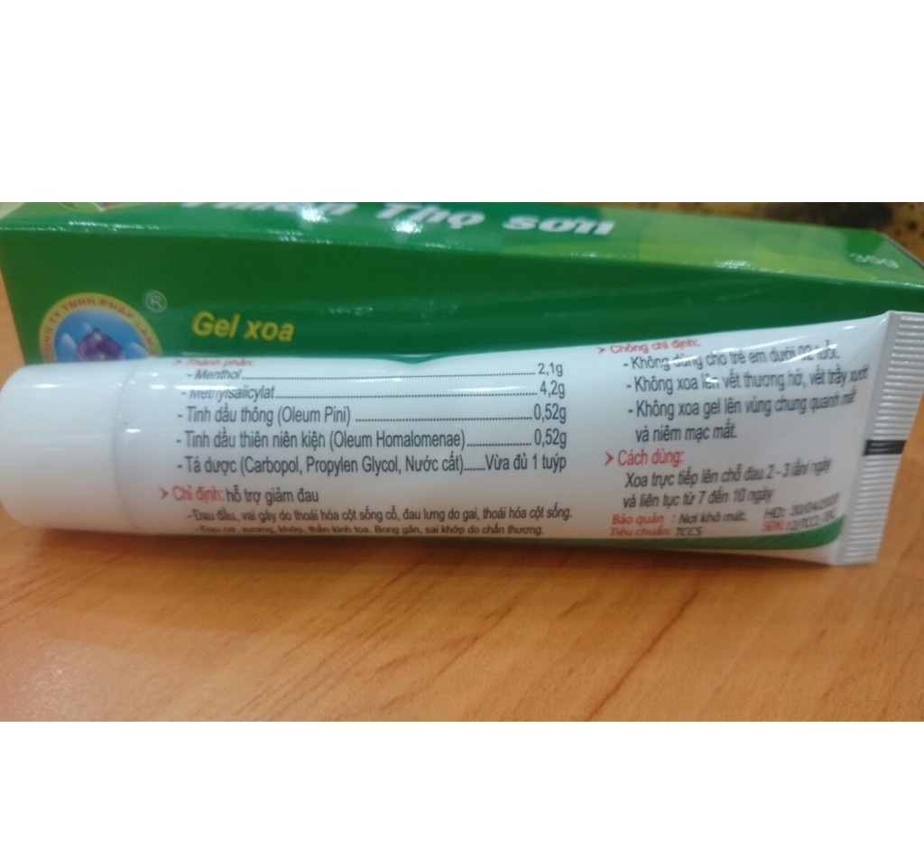 Gel xoa bop Thiên Thọ Sơn