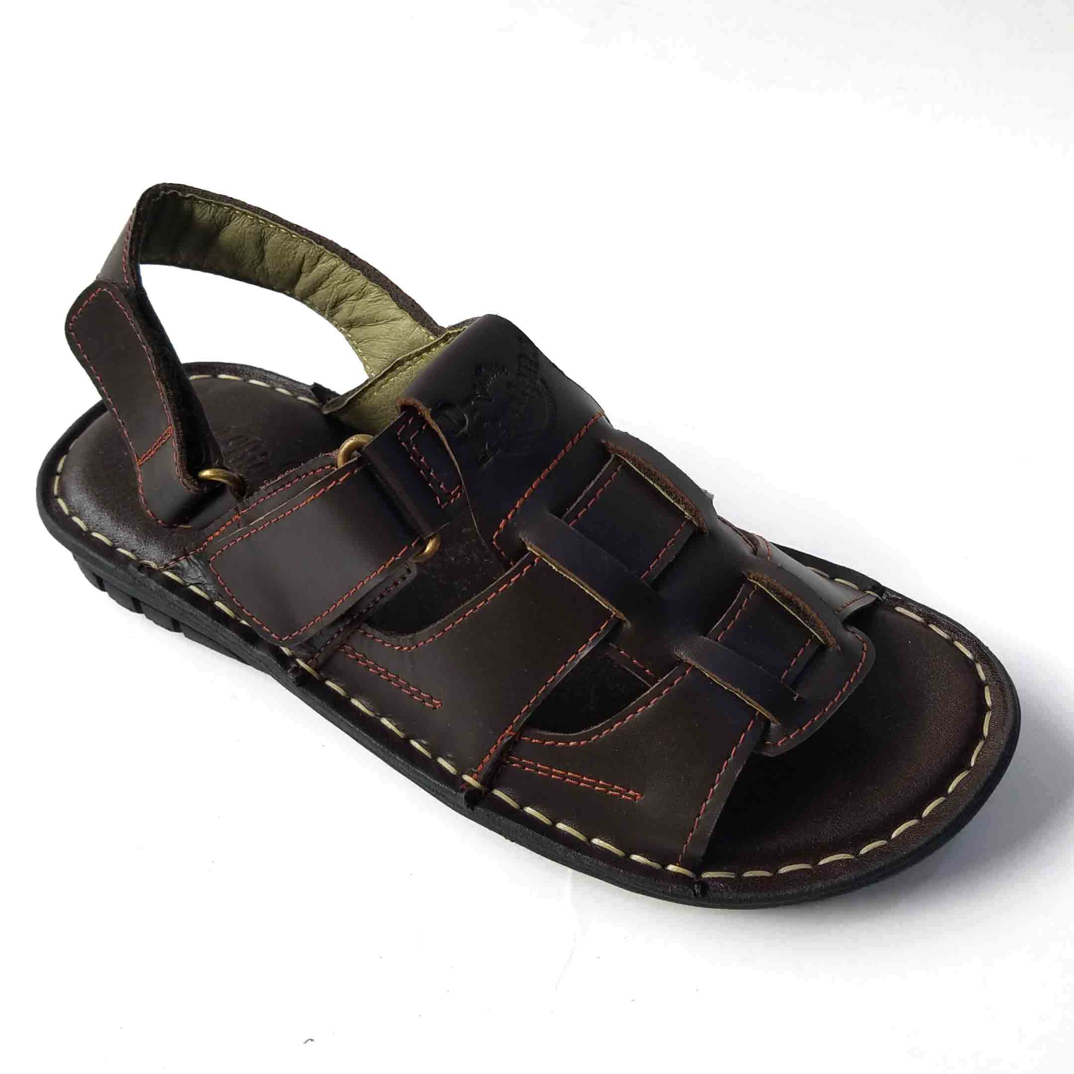 [HCM]Giày Sandal Nam BIGBEN Da Bò Thật Cao Cấp