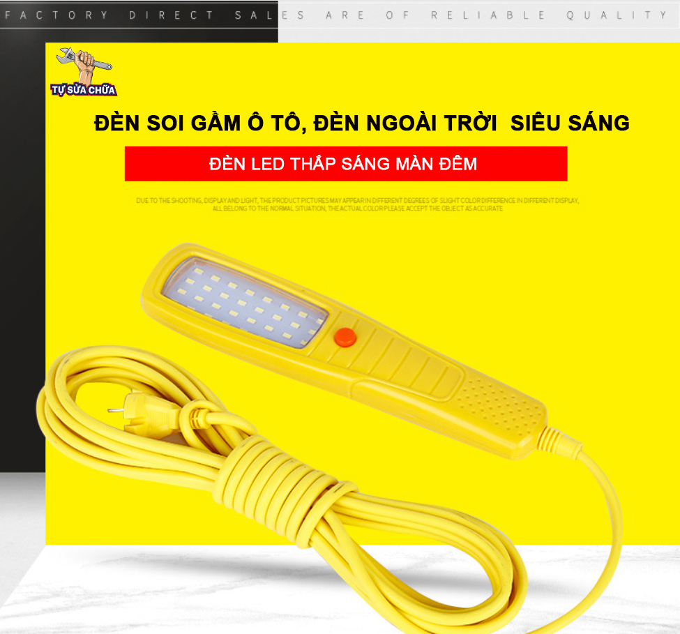 Đèn soi gầm ô tô, đèn hỗ trợ sửa chữa siêu sáng Blis , tiết kiệm điện năng, tuổi thọ cao