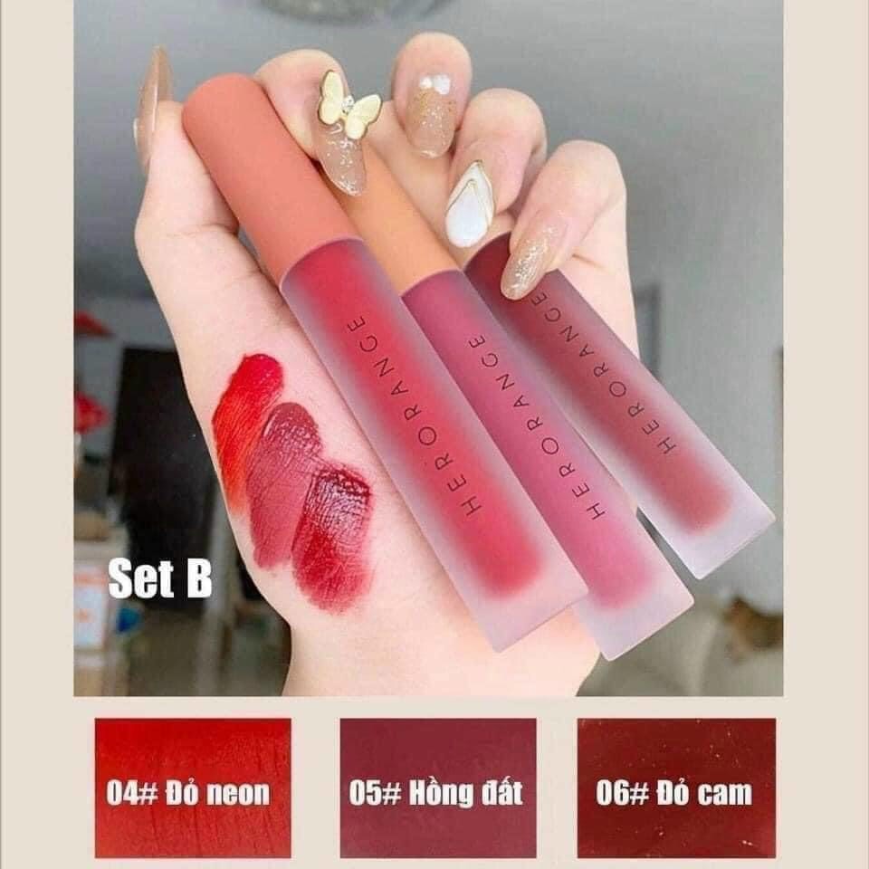 SET SON 3 CÂY LÊN MÀU CHUẨN LÌ