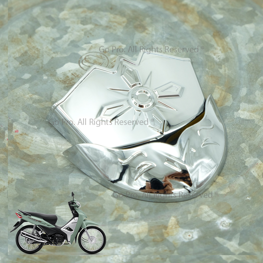 Ốp Mỏ & Đuôi Dè WAVE ALPHA 2017 - 2021 Nhựa Xi