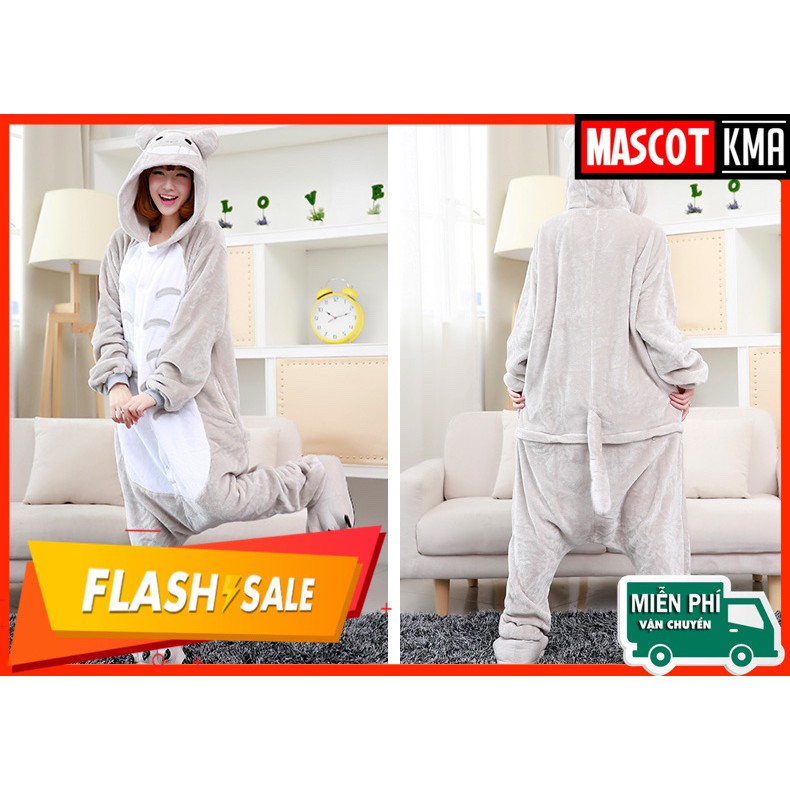 [Giảm 40k - Freeship] BỘ ĐỒ THÚ MÈO TOTORO CAO CẤP NGƯỜI LỚN