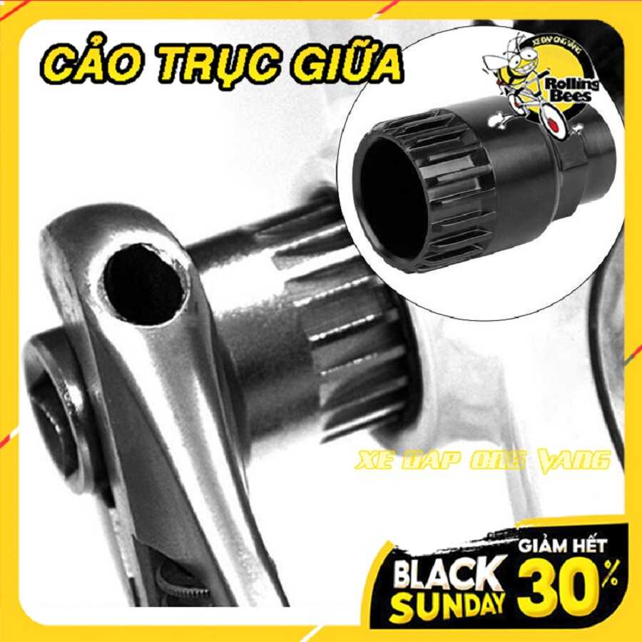 Vam ( Cảo ) tháo Trục giữa Xe đạp