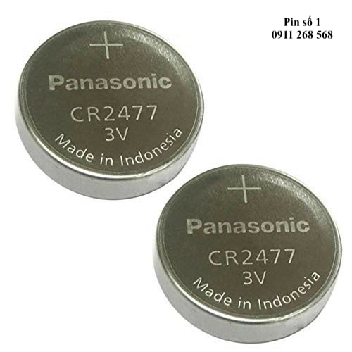 5 viên pin 3V Lithium CR2477 Panasonic