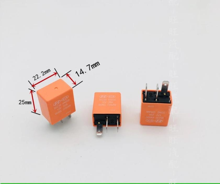 RELAY (ROLE) KIA 3 CHÂN 12V 20A