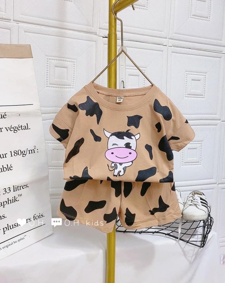 BỘ BÒ SỮA SIÊU CƯNG CHO  BÉ