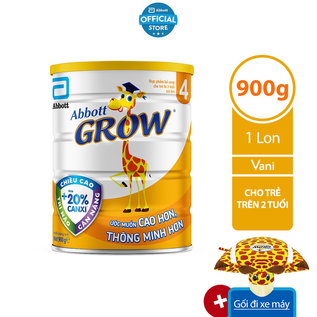 GỐI ĐI XE MÁY GROW - HÀNG KM ABBOTT GROW.