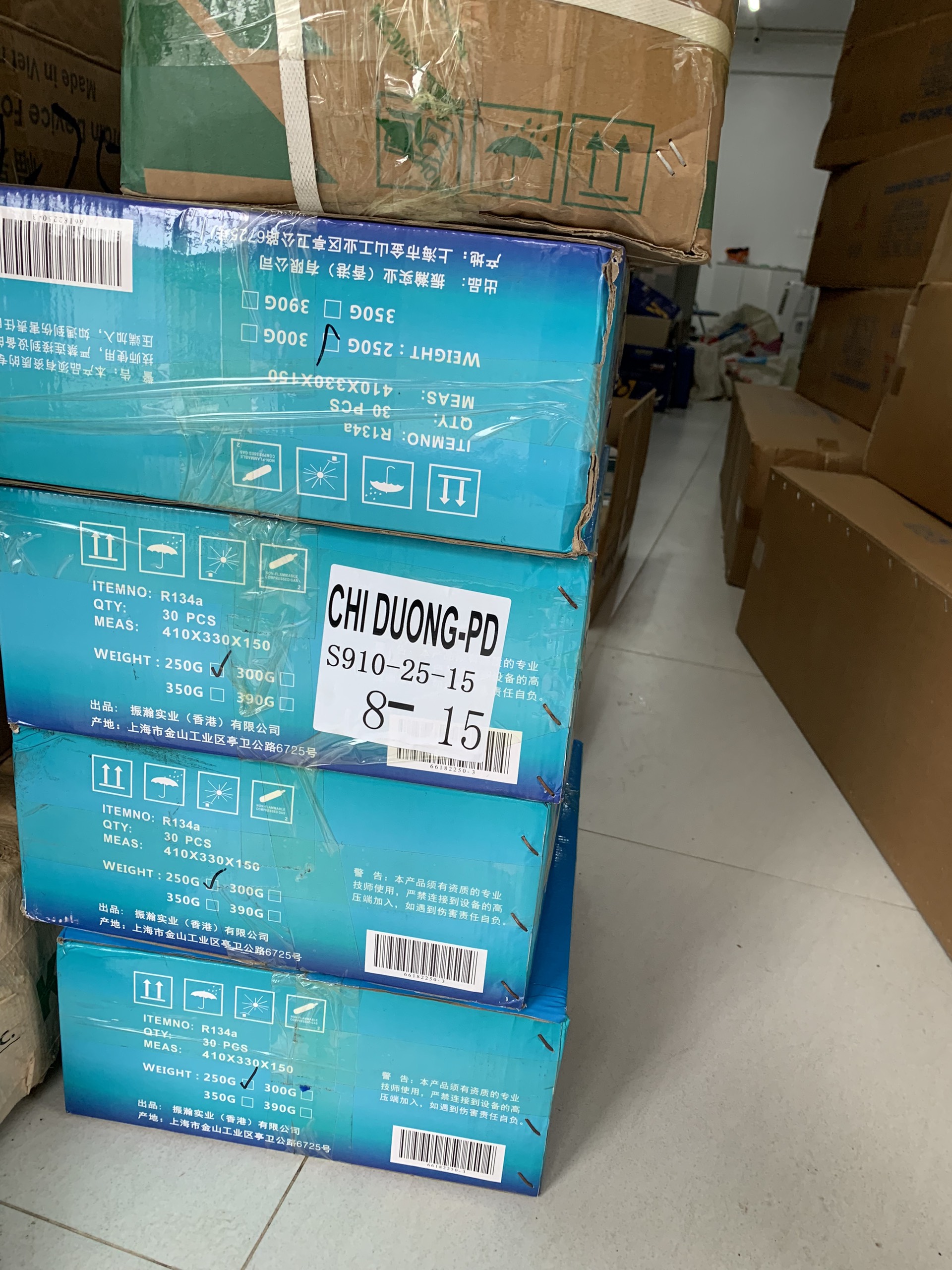 Gas lon R134 - Giá tốt
