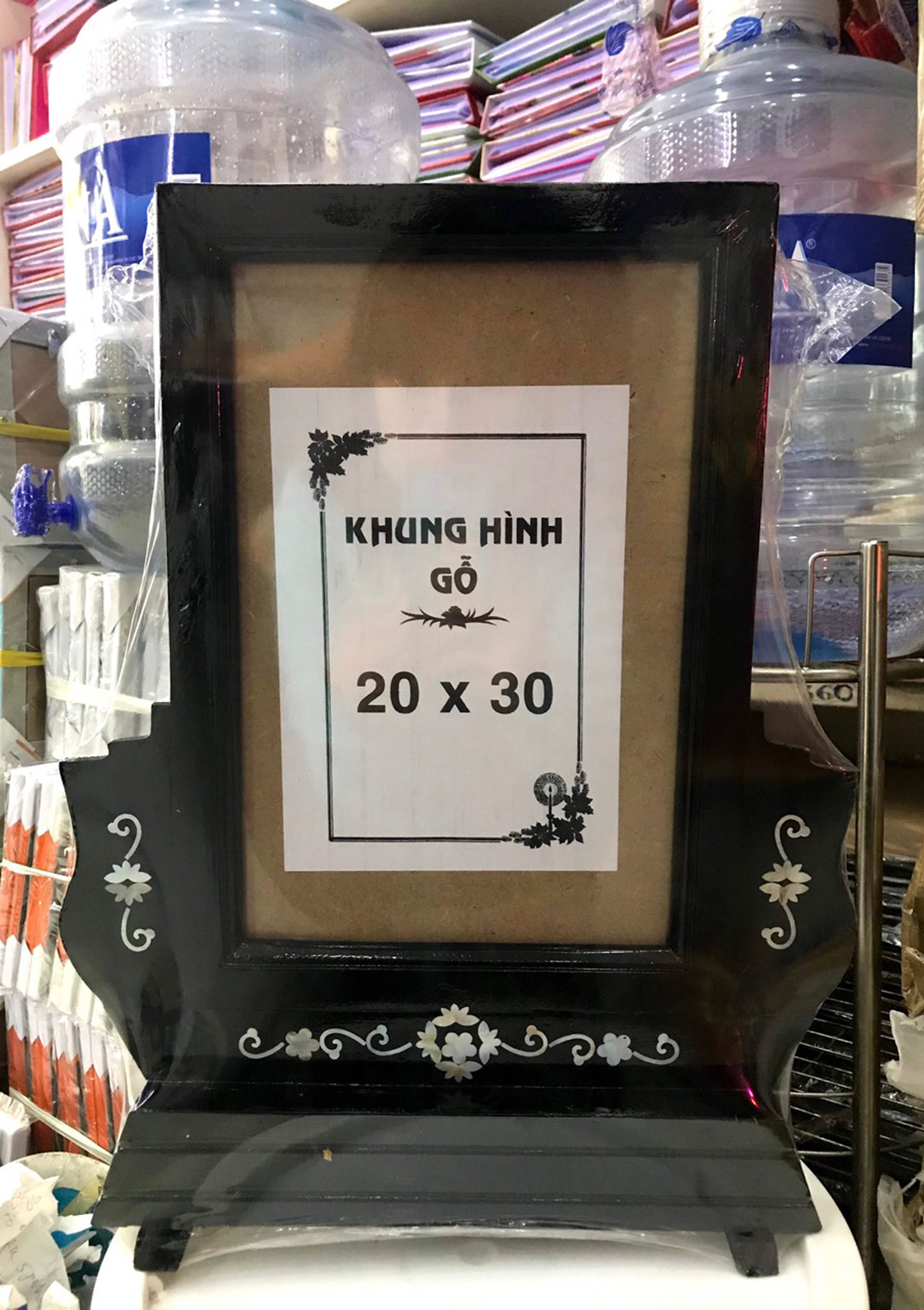(HCM) Khung hình thờ ,khung ảnh gỗ thờ (20x25) (20x30)  trơn