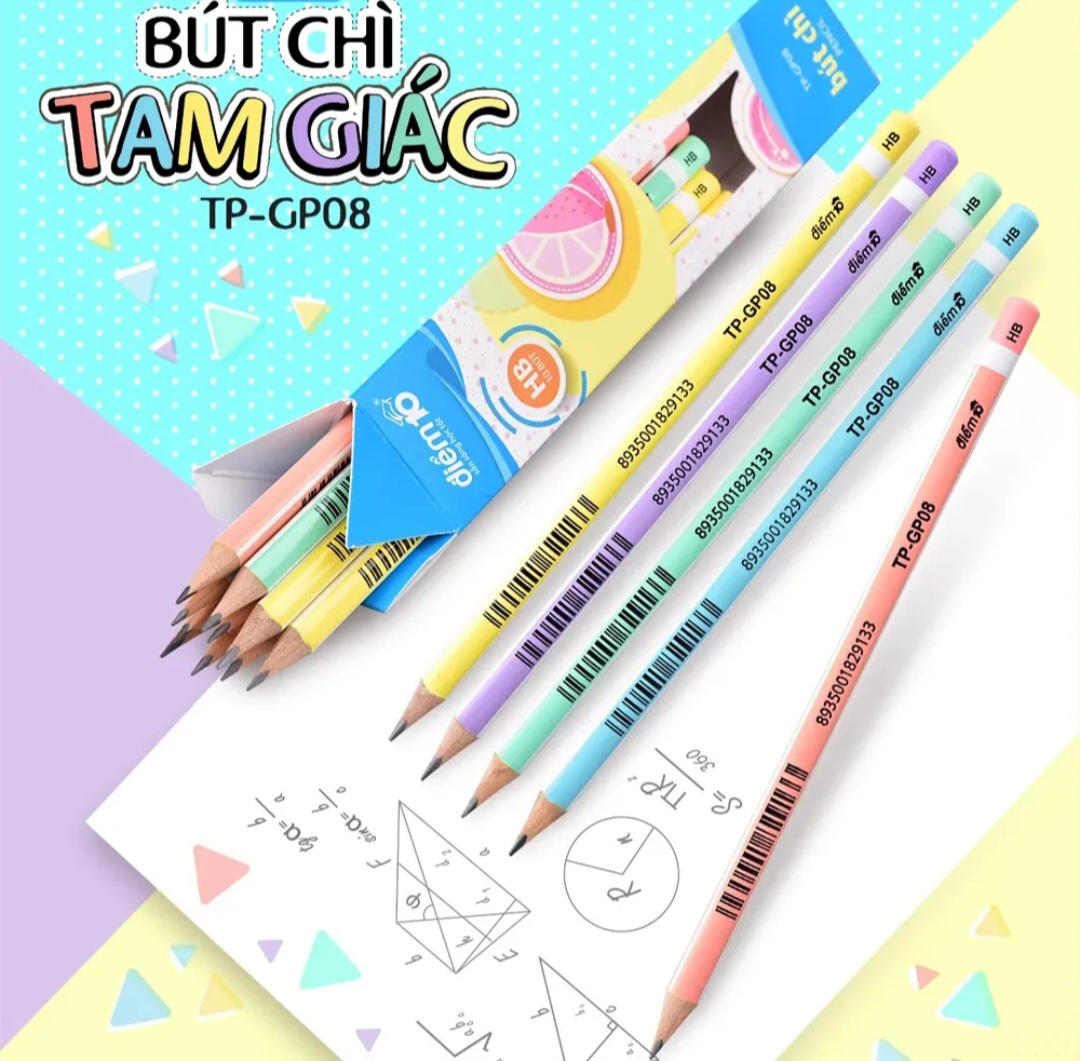 Bút Chì Gỗ 2B  Điểm 10 Thiên Long  TP-GP08 - Học Sinh