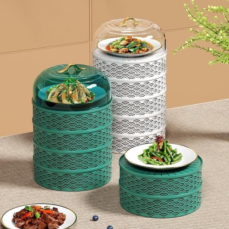 [HOT+FREE SHIP] Lồng bàn Lưới Kami 5 tầng bảo quản thức ăn