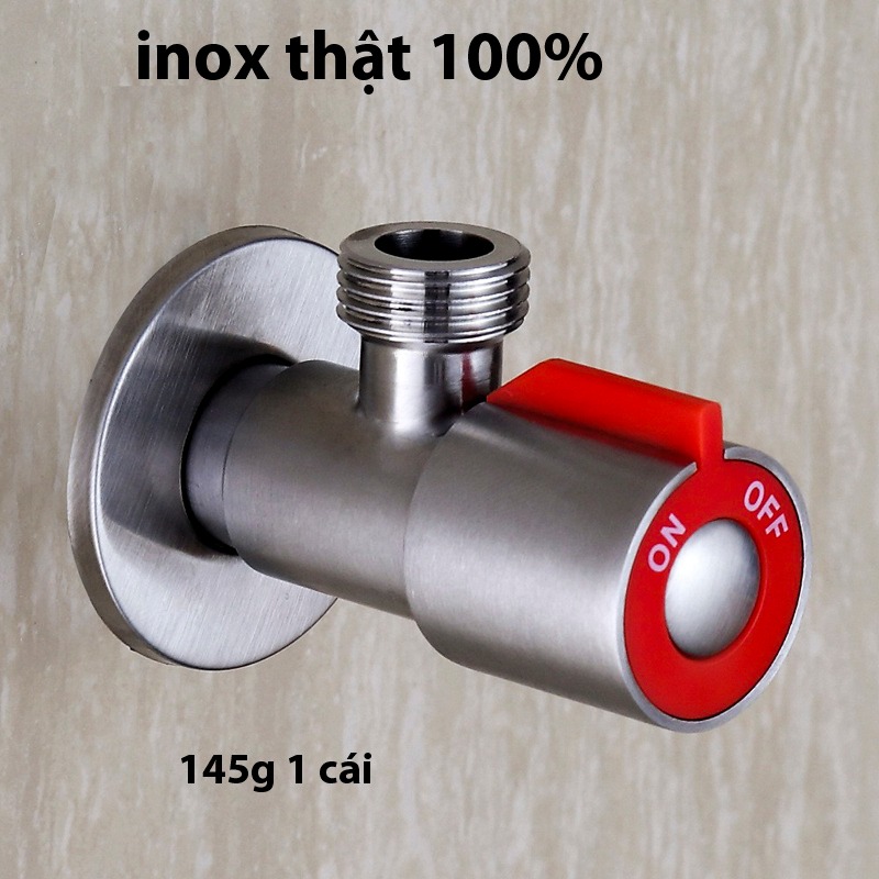 Van nước, khoá nước tam giác inox Thật 100% SUS 304