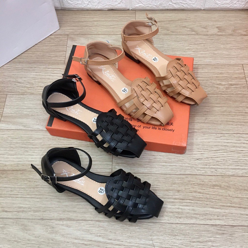 GIÀY SANDAL NỮ BÍT CARÔ