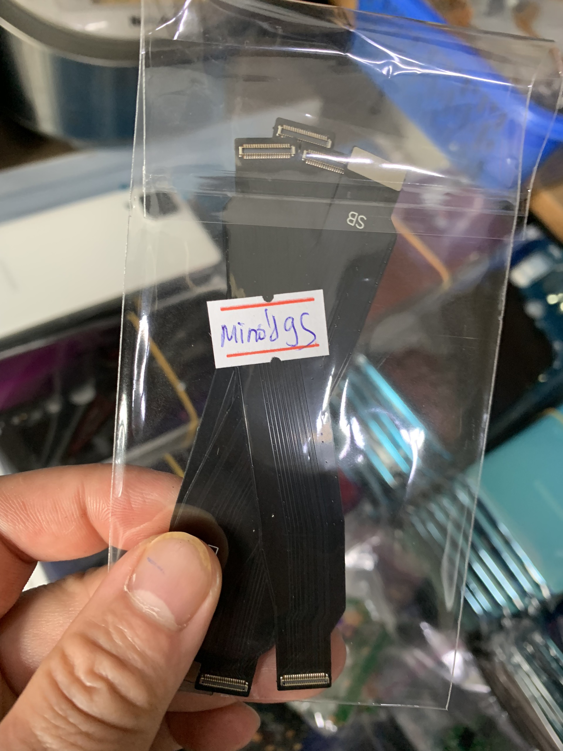 Cáp nối main, cáp nối bo sạc zin redmi note 9s