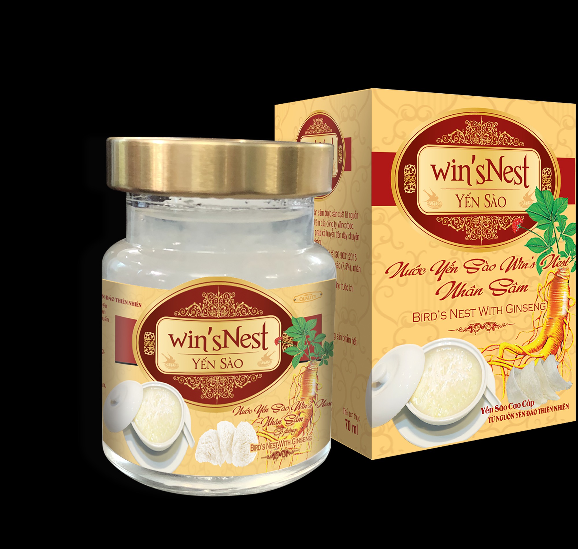 Nước Yến Sào win'sNest Nhân Sâm ( 70 ml )