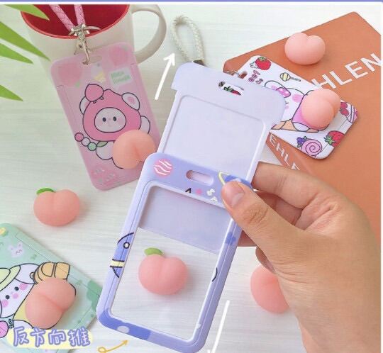 [MUA 2 GIẢM 5%]Squishy mochi đào bóp tay giảm stress