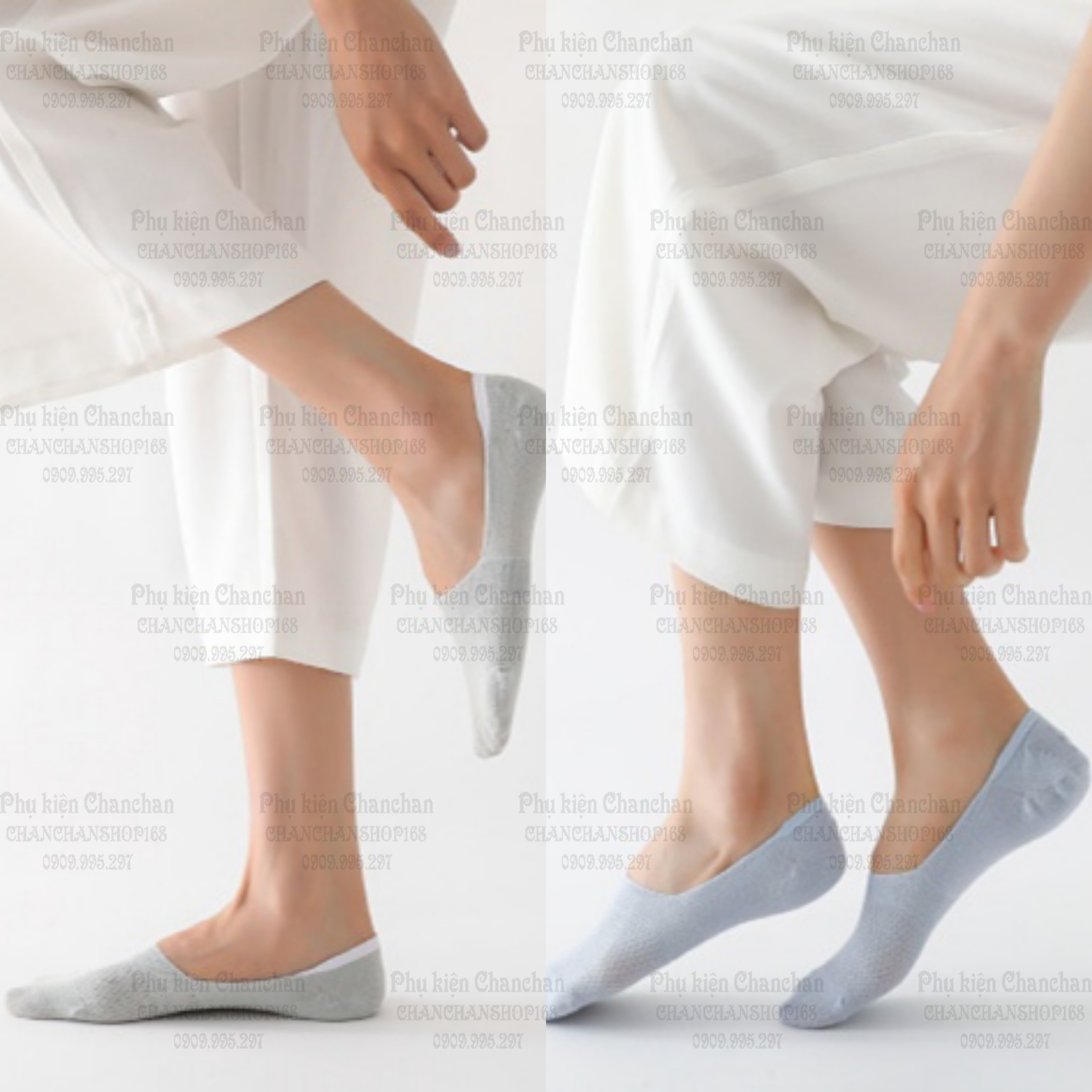 Women's Mesh Lazy Socks (4 Models) 15K / Pair