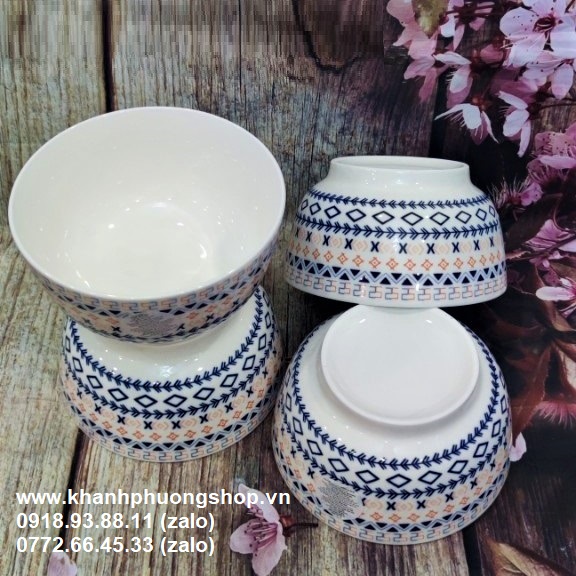 tô sứ ăn cơm 16cm - tô sứ ăn cơm
