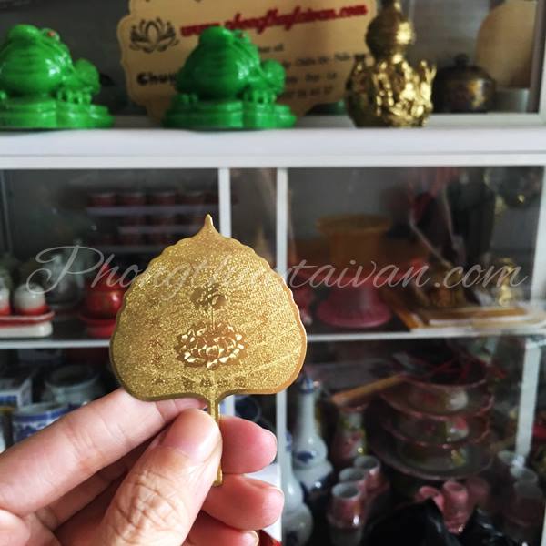 Lá Bồ đề bình an Phật Quan Âm