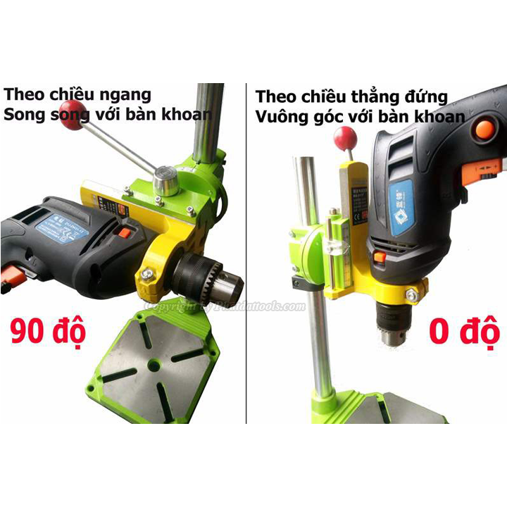 Khung Gắn Máy Khoan Thành Máy Khoan Bàn Cao Cấp-Khung Gắn Máy Khoan Cao Cấp