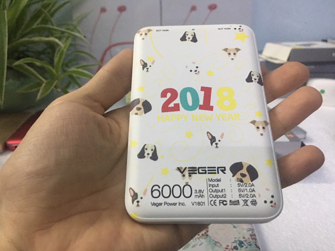 Sạc dự phòng Veger  6000mAh