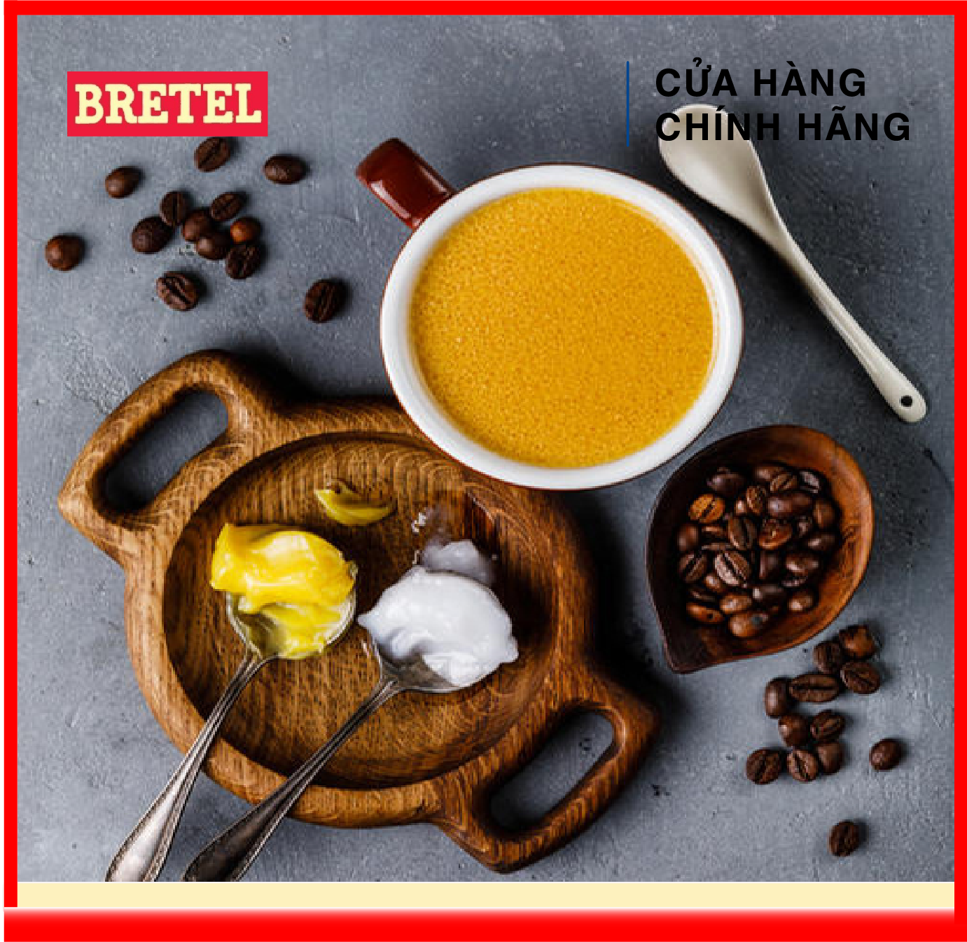 [HÀNG CÔNG TY NHẬP KHẨU] Bơ Bretel Nhập Khẩu Đồng Tiền Pháp