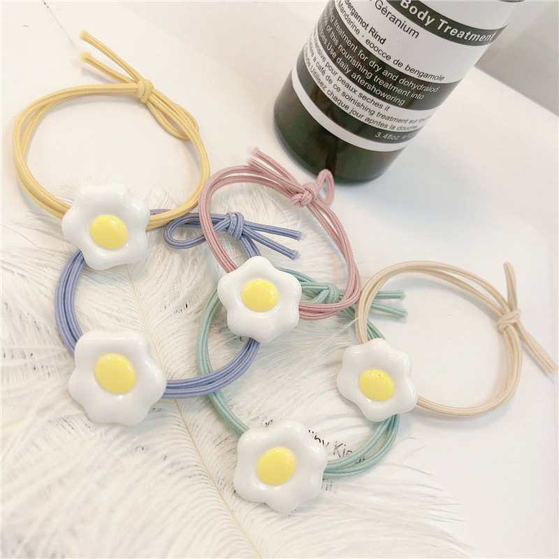Dây cột tóc buộc tóc hình trứng đẹp siêu cute