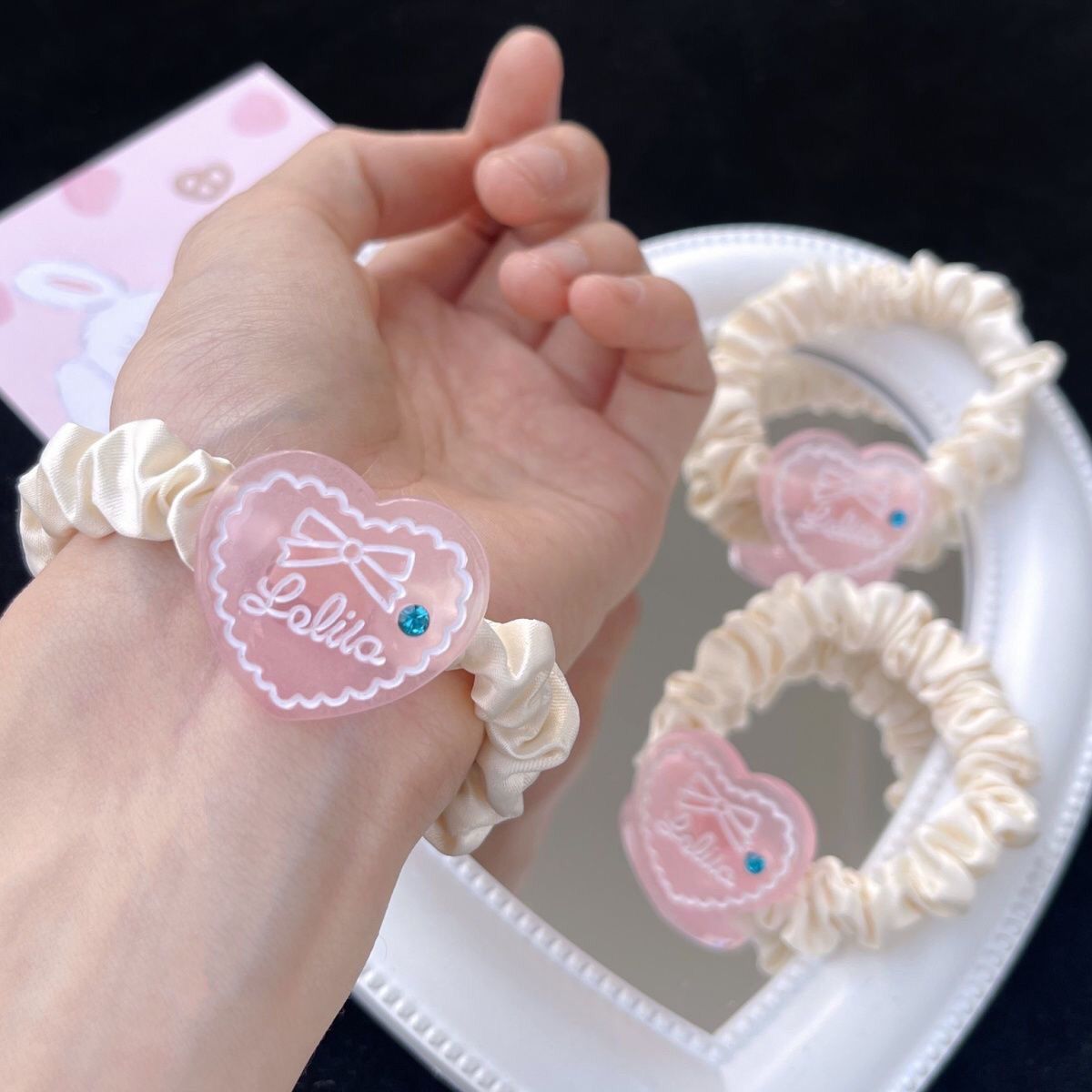 Dây Cột Tóc Nữ Lolila Dễ Thương- Buộc Tóc Nữ Hình Kitty (1 chiếc)