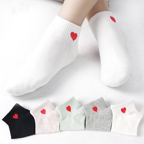 ComBo 10 Đôi Tất Hình Trái Tim Siêu Hot