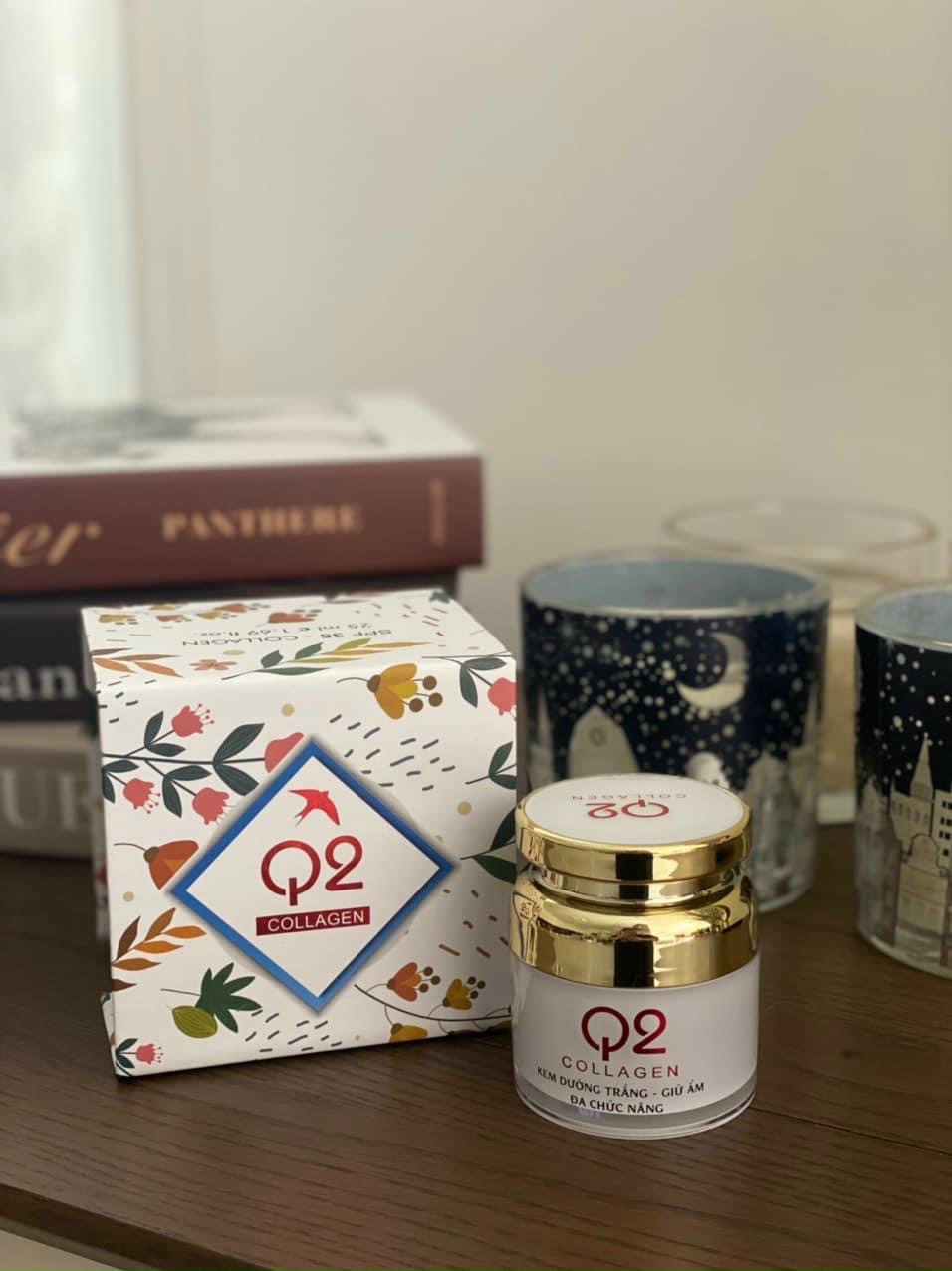 Kem Q2 vàng collagen