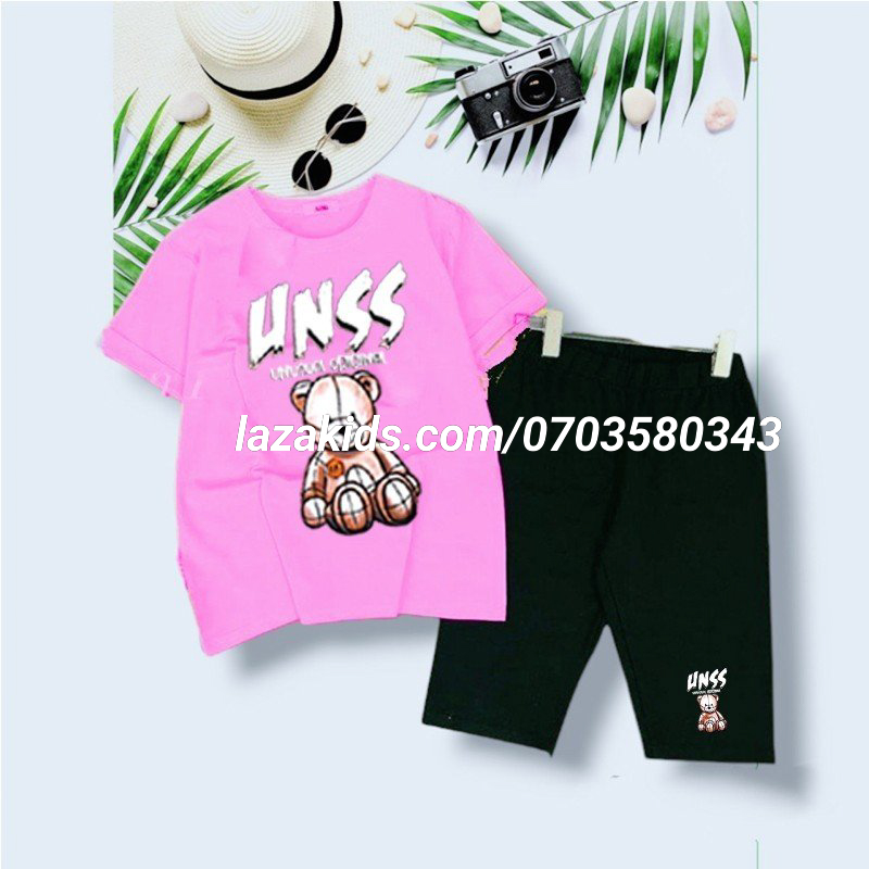 Bộ bé gái mùa hè size đại bộ cotton cộc tay bé gái💥 freeship💥bộ size đại bé gái