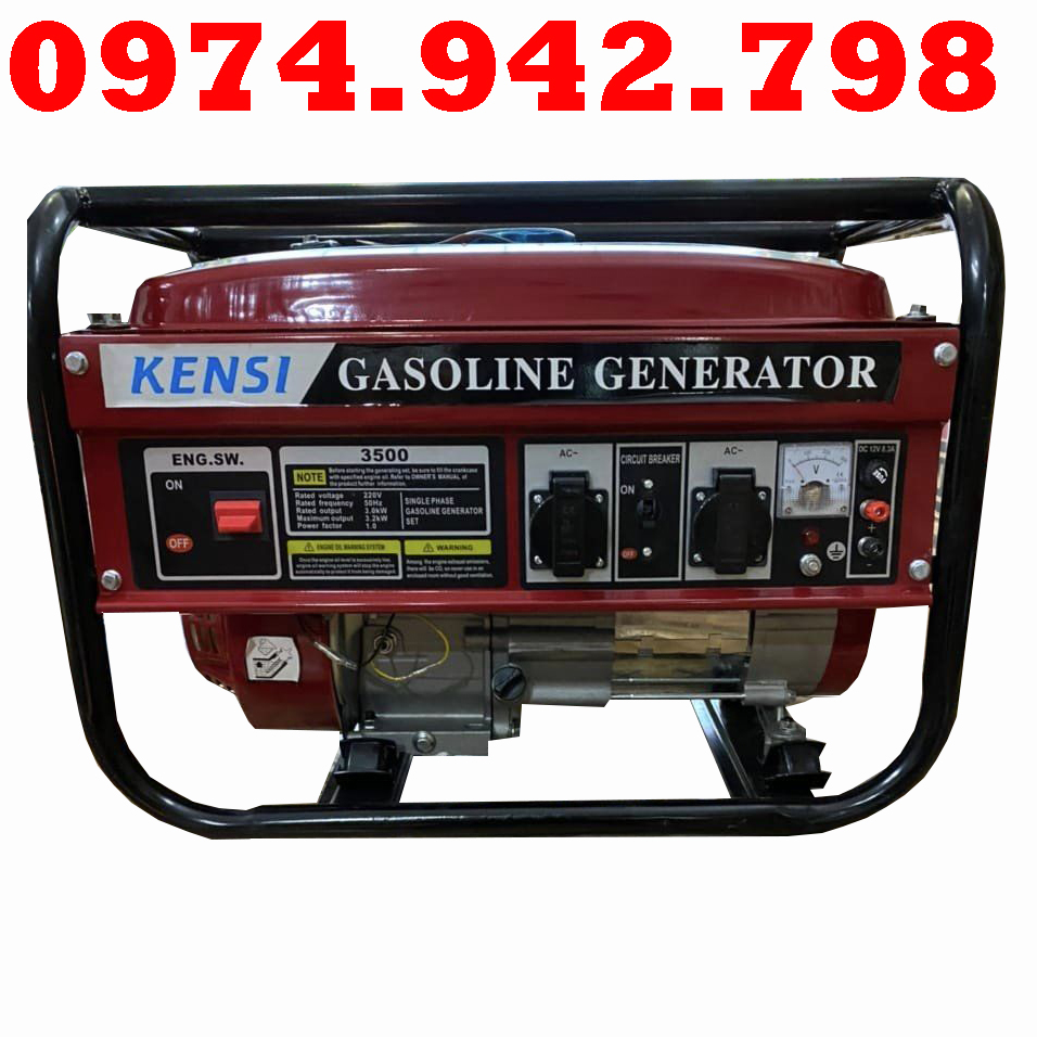 Máy Phát Điện Chạy Xăng Kensi 3Kw 3500