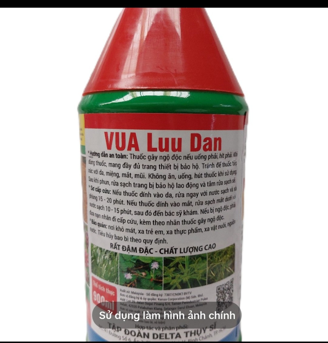 Thuốc trừ cỏ TRÂU ĐEN COMBO 10 Chai 900ml