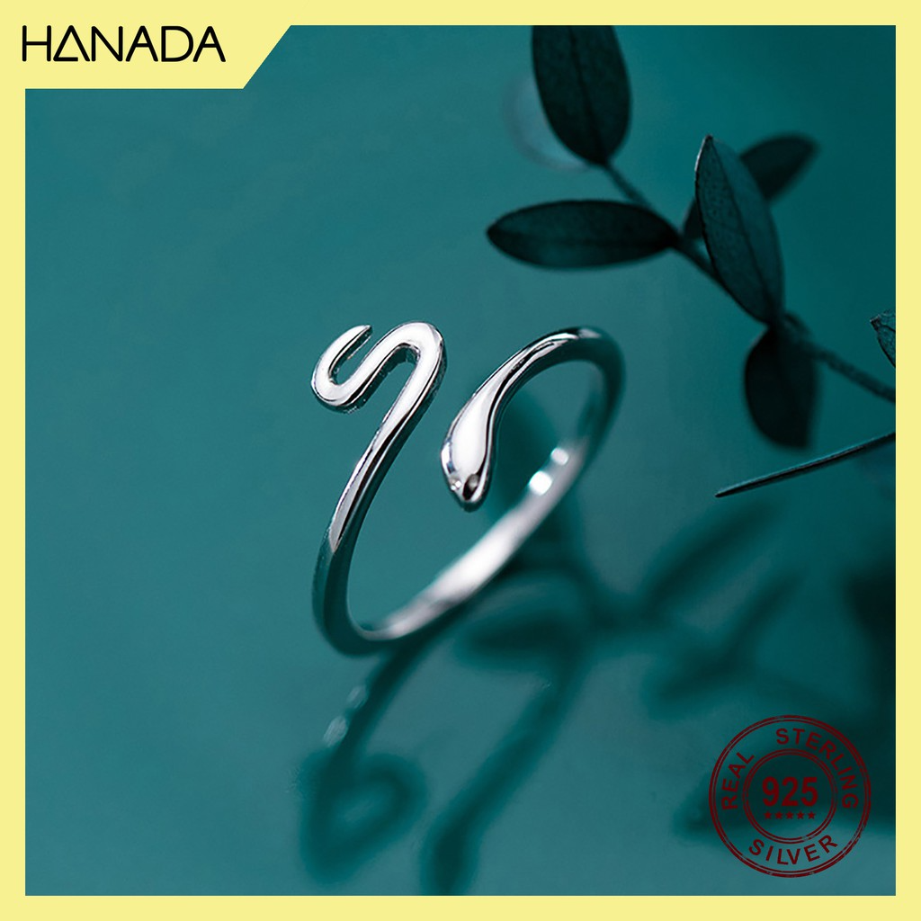 Nhẫn Bạc 925 Hanada Rắn 0708