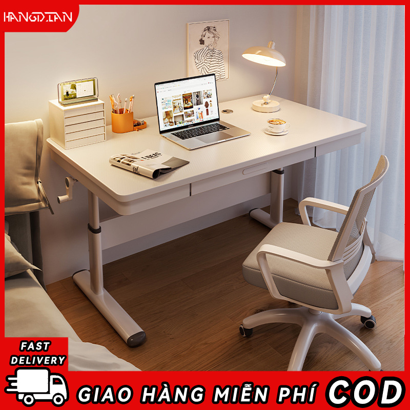 Computer desktop desk manual lifting home desk study desk lifting writing desk office desk