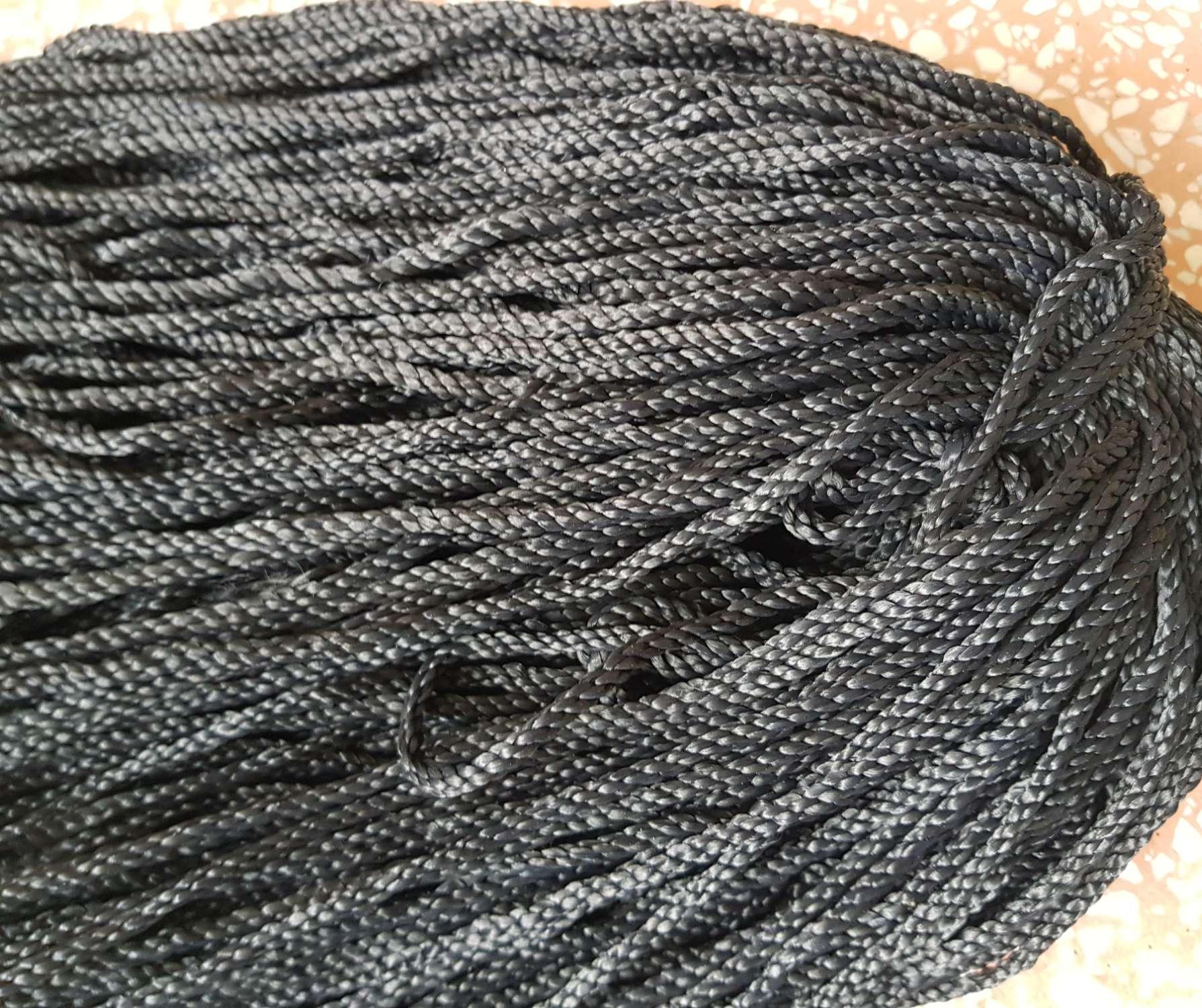 Dây dù đen 3mm- bó 1kg