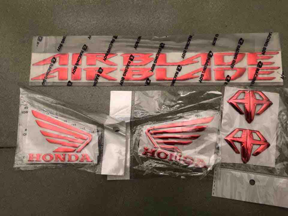 Nguyên set tem AirBlade 2016 2017 2018 2019 đủ màu