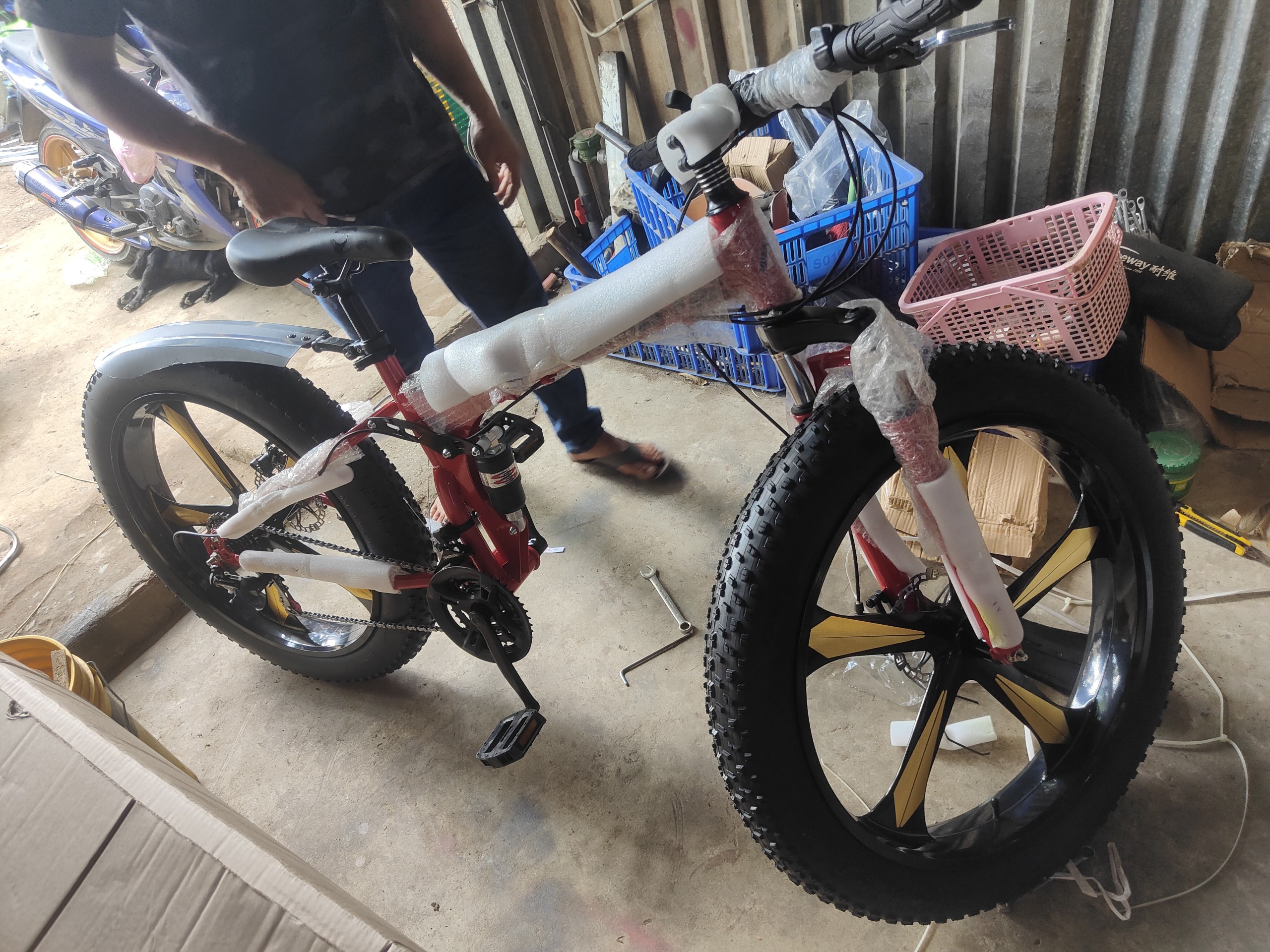 Xe đạp bánh béo cao cấp