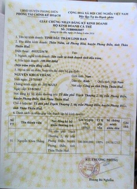 50ml Tinh dầu tràm Linh Đan nguyên chất 100%