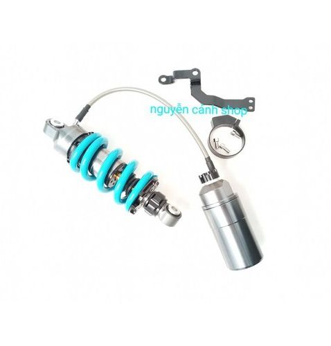 Phuộc sau bình dầu Xanh Nitron Gắn winner 150, exciter 135 150