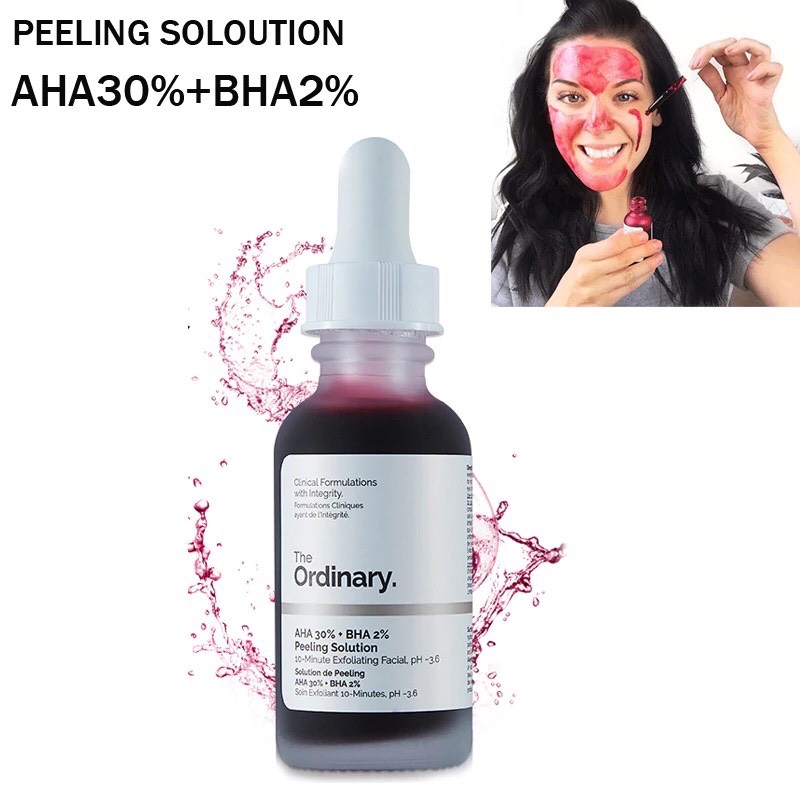 The ordinary AHA 30% + BHA 2% Peeling Solution