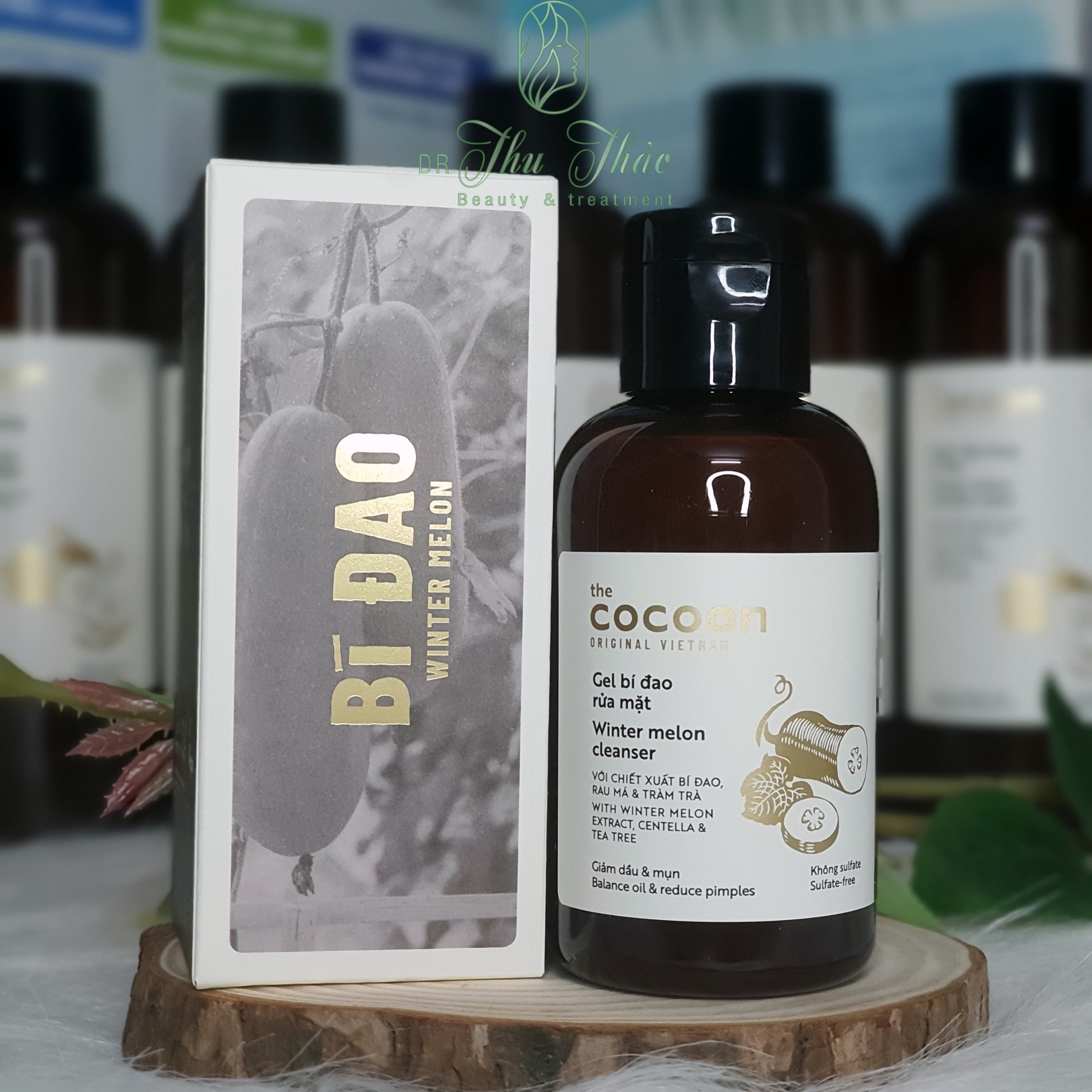 Gel rửa mặt bí đao Cocoon (Winter melon cleanser) 140ml