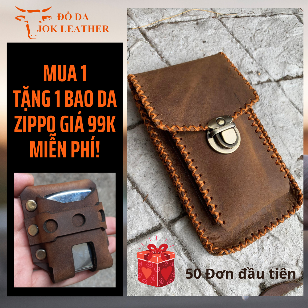 bao da điện thoại có thêm ngăn đựng kính đeo thắt lưng
