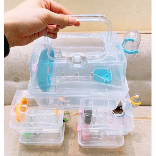 Lồng Mini Trong Suốt Cho Hamster