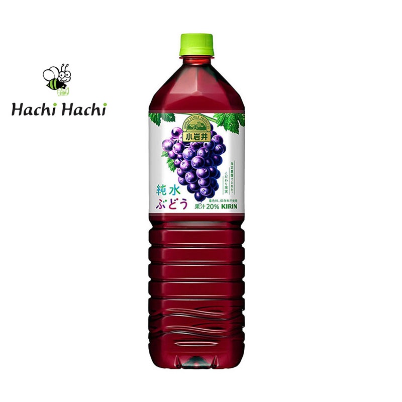 Nước ép nho tinh khiết Kirin 1.5L - Hachi Hachi Japan Shop