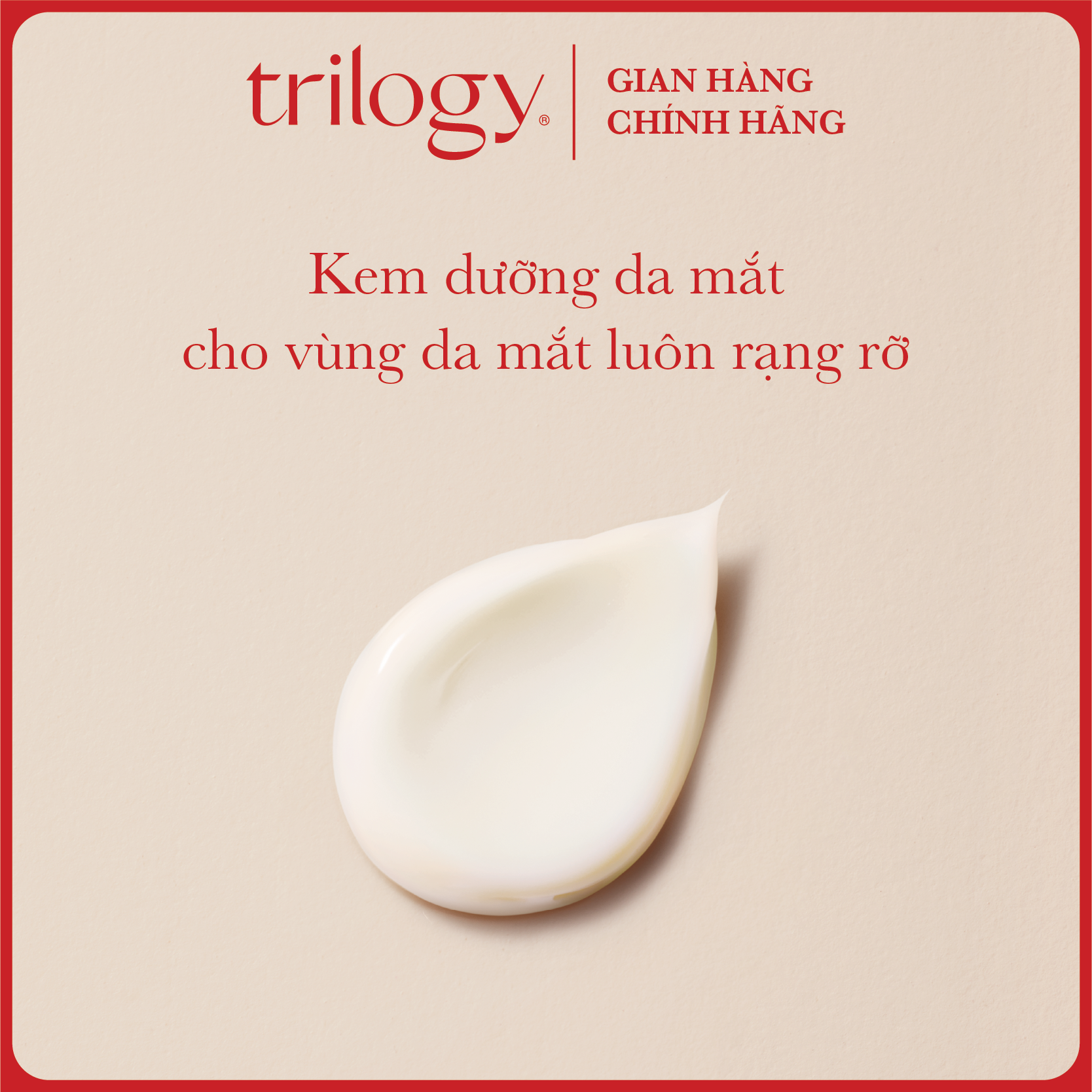 Kem dưỡng da mắt Trilogy Eye Contour Cream 10ml [Renew]