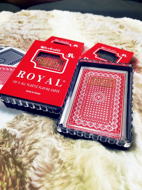 [Made in Taiwan] Bài Tây Nhựa Đài Loan Royal 100% Plastic