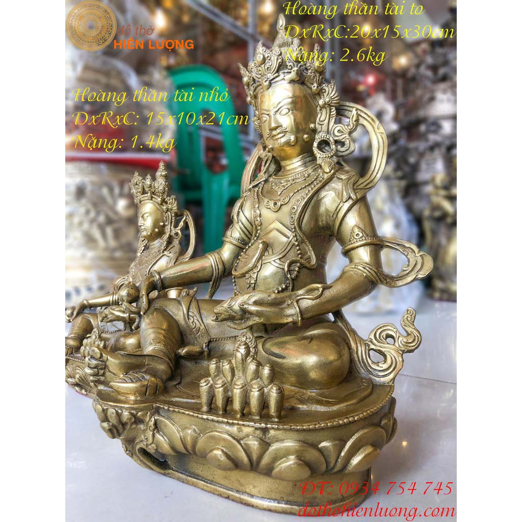 King of copper wealth 20cm and 30cm tall