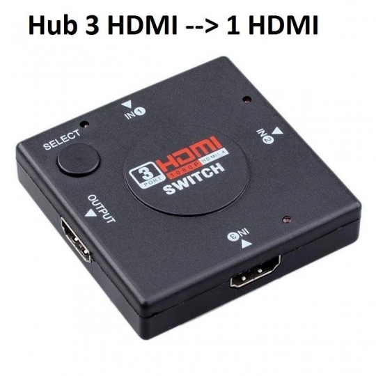 Hub gộp 3 hdmi ra 1 hdmi